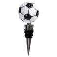 thumbnail image 3 of Tapón para botella con forma de balón deportivo, multiusos, único, reutilizable. Fútbol, 3 of 9