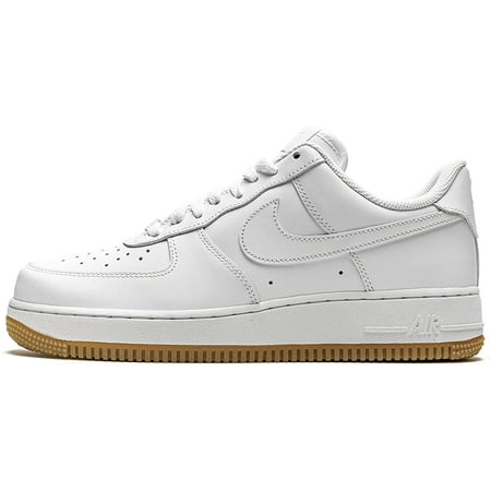 Nike Mens Air Force 1 07 An20 Basketball Shoe 12 White/White-gum Light Brown