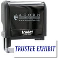 thumbnail image 1 of Large Self-Inking Trustee Exhibit Stamp, Trodat Printy 4913, Press and Print Stamping, Impression Size 7/8" x 2-1/4", Up to 10,000 Impressions - Blue Ink, 1 of 10