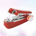 thumbnail image 1 of COOPHYA 1Pack Red Handheld Sewing Machine with Basic Sewing and Emergency Repair Functions for Travel and Outdoor Use, 1 of 8
