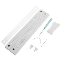 HEMOTON Journal Making Kit With Bookbinding Tools Book Binding Hole Punch Guide Wax Thread And Book Clamps For Diy Scrapbooks Travel Diaries And Planners