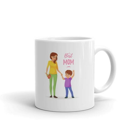 Best Mom and Son Mother’s Day Greeting Coffee Tea Ceramic Mug Office Work Cup Gift 11