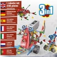 thumbnail image 2 of Science4You Robotics Alfabot - Kit de construcción de robots para niños 238 piezas - Construye tus propios robots y hazlos moverse - 3 robots diferentes en 1 juguete - Juguete educativo Stem para niño, 2 of 7