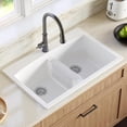 thumbnail image 5 of Bligli PVC Sink Divider Mat - Clear(12.2"x4.7"), Non-Slip with 6 Suction Cups, Scratch & Stain Resistant, Fits Divided Basins, Easy to Clean, 5 of 7