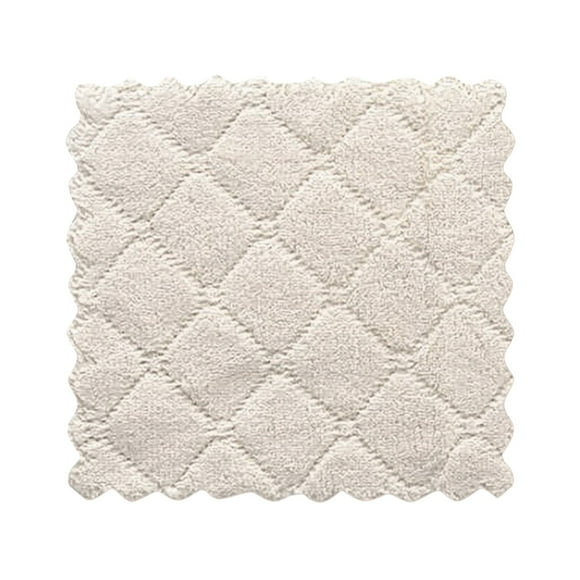 Litetao Easter Best Sell Dish Cloth Double-sided Two-color Dish-washing Towel Coral Fleece Hanging Cloth Scouring Pad