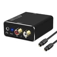 thumbnail image 1 of Digital To Analog Audio Converter,dac Digital Spdif Optical To Analog L/r Rca & 3.5mm Aux Stereo Au, 1 of 5