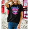 thumbnail image 4 of 80s Shirts for Women Retro 1980s Party Tees 80s' Disco Music Gifts T-Shirts Tops,Shirts for women summer,Iightweight tshirts women,Womens casual tops summerCotton t shirt women, 4 of 6