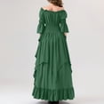 thumbnail image 5 of Fairy Dress, Renaissance Dress Women, Renaissance Costume Women, Renaissance Dress, Victorian Dress Renaissance Costume Women Gothic Witch Dress Medieval Wedding Dress, Dark Green S, 5 of 7