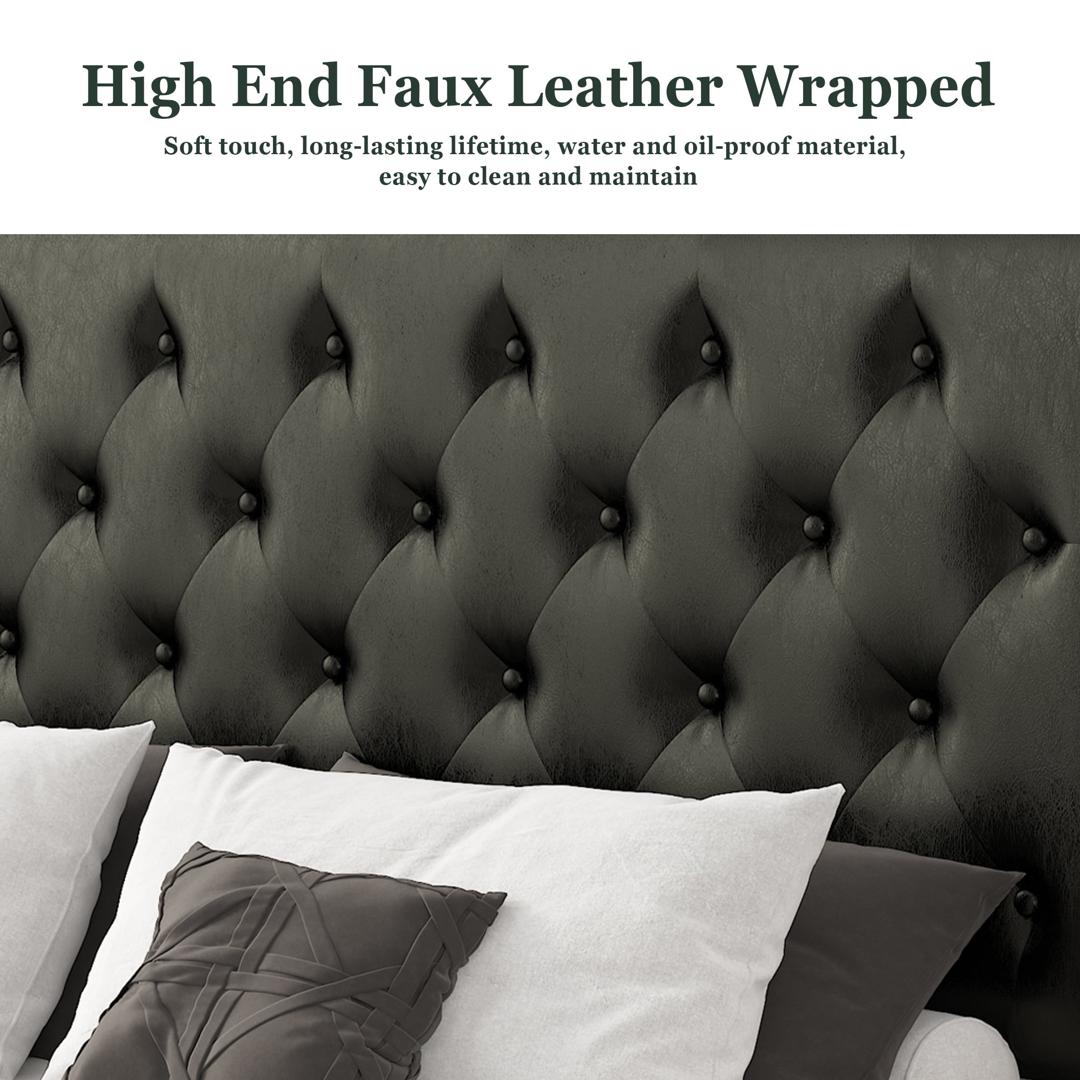 Black headboard queen with diamonds deals