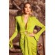 thumbnail image 5 of Vestido maxi de manga larga con cuello en V Naomi de bellabarnetten, 5 of 7