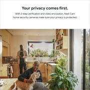 Google Nest 1080p Wired Security Camera, Fog