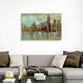 thumbnail image 4 of Great Big Canvas "Misty Day in Manhattan"  by Silvia Vassileva Silver Black   Wrapped Canvas Print Wall Artwork, 4 of 7
