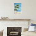thumbnail image 2 of Stupell Industries Palm Trees Beach Landscape Nature Painting Unframed Art Print Wall Art, 13 x 19, 2 of 6
