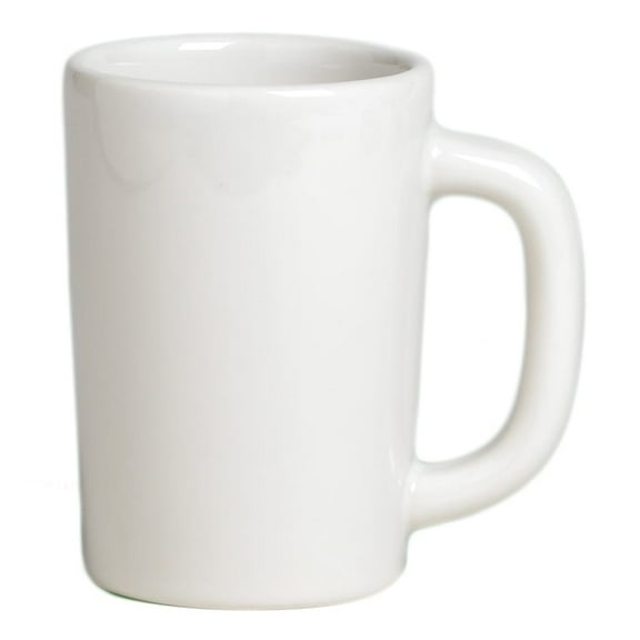 Anfora A100P070 American Basics White 9 Oz. Coffee Mug - 12 / CS