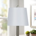 Mainstays 9"H White Fabric Drum Style Table Lamp Shade