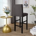 thumbnail image 6 of Rosnek Stretch Bar Stool Cover, Pub Counter Stool Chair Slipcover for Dining Room Cafe Furniture Chair Seat Cover Stretch Protectors Non Slip with Elastic Bottom, 6 of 8