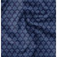 thumbnail image 1 of Soimoi Poly Georgette Fabric Palmette Damask Print Fabric by The Yard 52 Inch Wide, 1 of 6