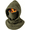 A-green, variant on One-piece Flannel Warm Mask Hat,3-in-1 Winter Balaclava Mask for Cycling and Skiing,Gift for Men and Women