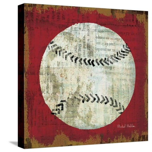 Art.com Ball I Stretched Canvas Print Wall Art, 16" x 16"