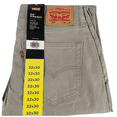thumbnail image 4 of Levi's 514 Straight Fit Men's Jeans, Khaki/Tan, 32x30, 4 of 5