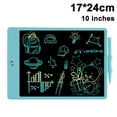 thumbnail image 1 of Regalos para niños y niñas: tableta de dibujo LCD de 10 pulgadas para escribir, tablero de dibujo reutilizable para niños, niñas, niños pequeños, adolescentes, juguete de actividad preescolar Zhivalor 222458-1, 1 of 8