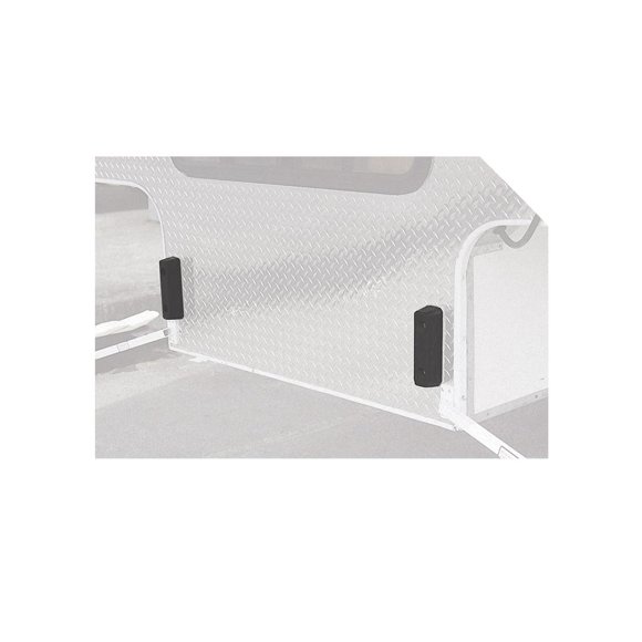 Torklift Bump Stop A7001 Camper Bumper; Truck Camper Bulkhead Bump Stops; Universal Fit; With 2 Rubber Bumpers and Fasteners