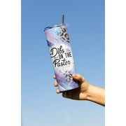 Dibs on the Pastor! Funny 20oz Skinny Tumbler for the Pastor's wife.