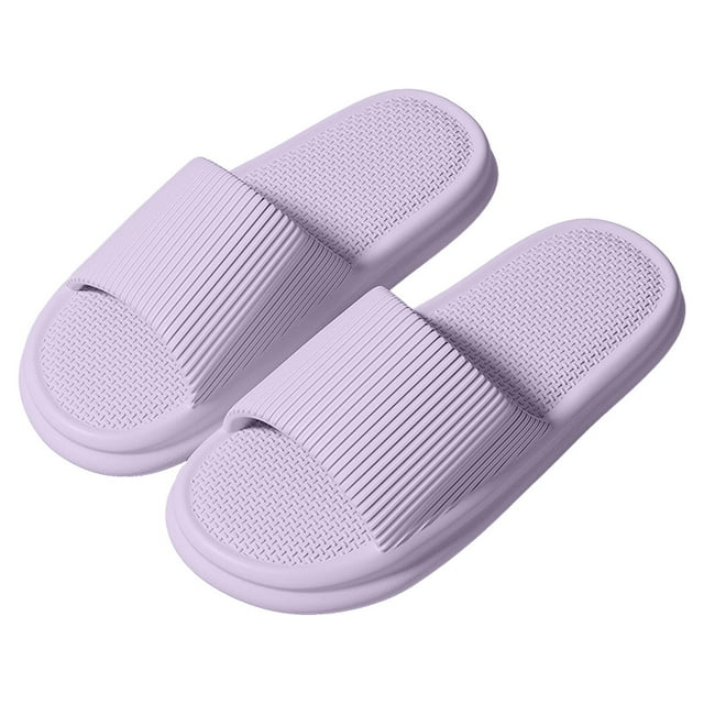 Chanclas de verano antideslizantes para hombre y mujer, suaves, con suela gruesa, para ducha, baño, piscina y playa.