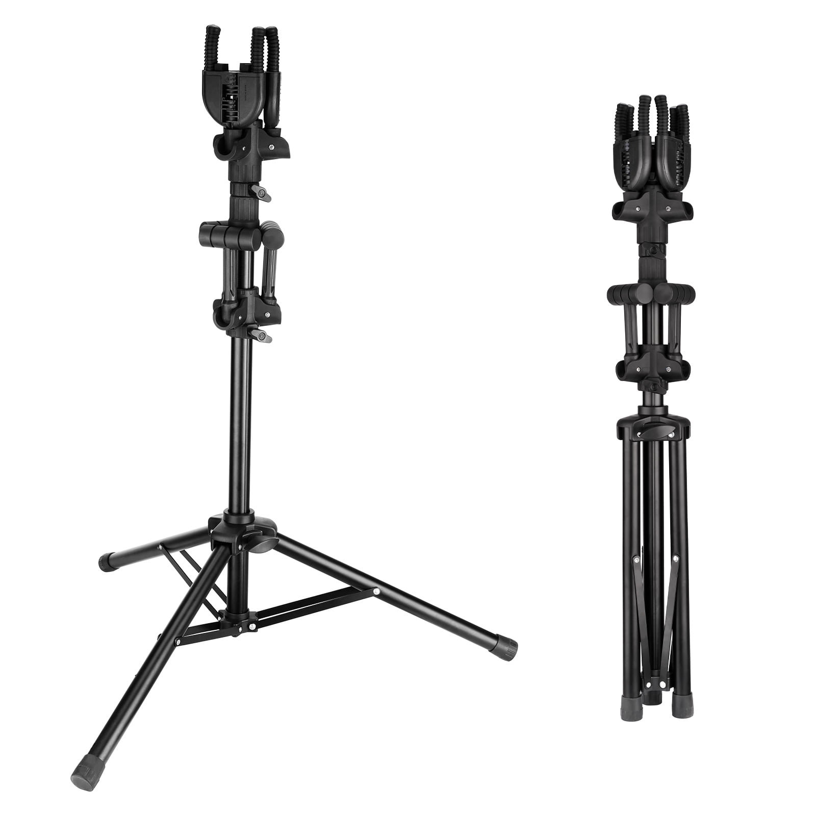 GUITTO Triple Guitar Stand, Heavy Duty 3 Guitar Holder with Auto Lock 99lbs Capacity