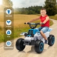 thumbnail image 5 of EastVita 6V Kids Ride on Electric ATV, Ride Car with LED Headlights, Ride-On Toy for Toddlers 1-3 Boys & Girls with Music, Forward & Reverse, 5 of 9