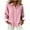 Pink, variant on Maplenight Button Down Shirts for Women Long Sleeve Business Work Tops Dressy Casual Heart Printed Blouses with Pocket
