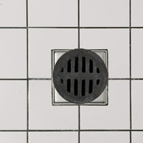 NICEXMAS  Cast Iron Ground Leakage Household Drainage Black Floor Grate