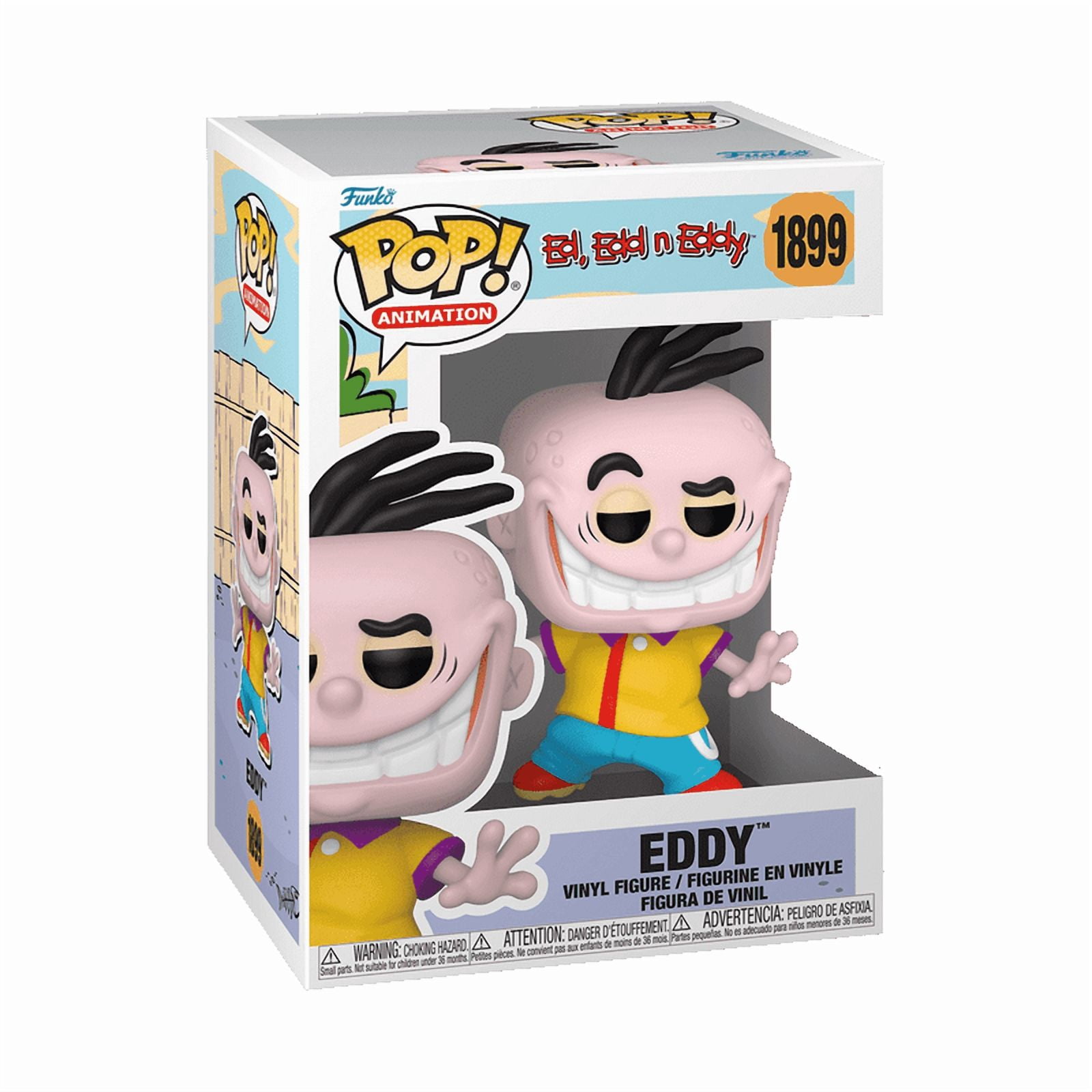 Funko Pop! Ed, Edd n Eddy 3-Pack Vinyl Figures with Pop Protector – Cartoon Network Exclusive