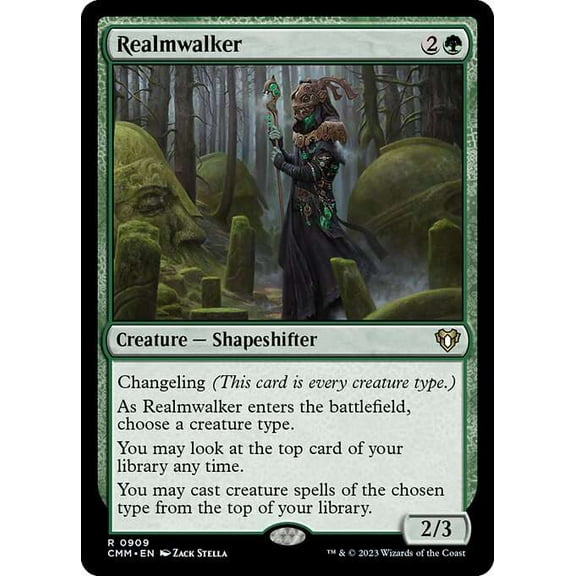 MtG Commander Masters Rare Realmwalker #909