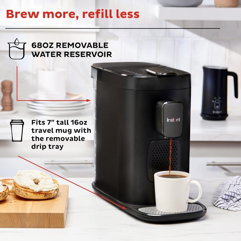 Restored Instant Dual Pod Plus 2-in-1 Coffee Maker and Espresso