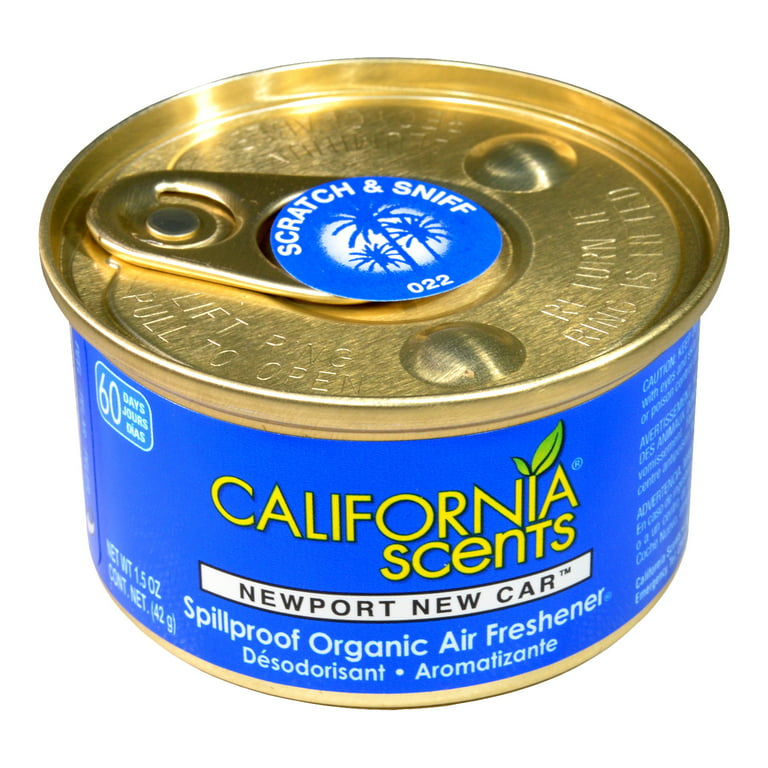 California Scents Air Freshener 4-Pack Car Air Freshener (Ice)