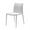 White, variant on Mobital Zeno Faux Leather Dining Chair in Black