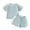 A174-Green, variant on Toddlers Kids Girls Boys Short Sleeve Top And Shorts 2 Piece Pajama Set,Active 6-Girls Months Girls-24 Months 2T 3T 4T 5T 6T 7T,18-24 Months