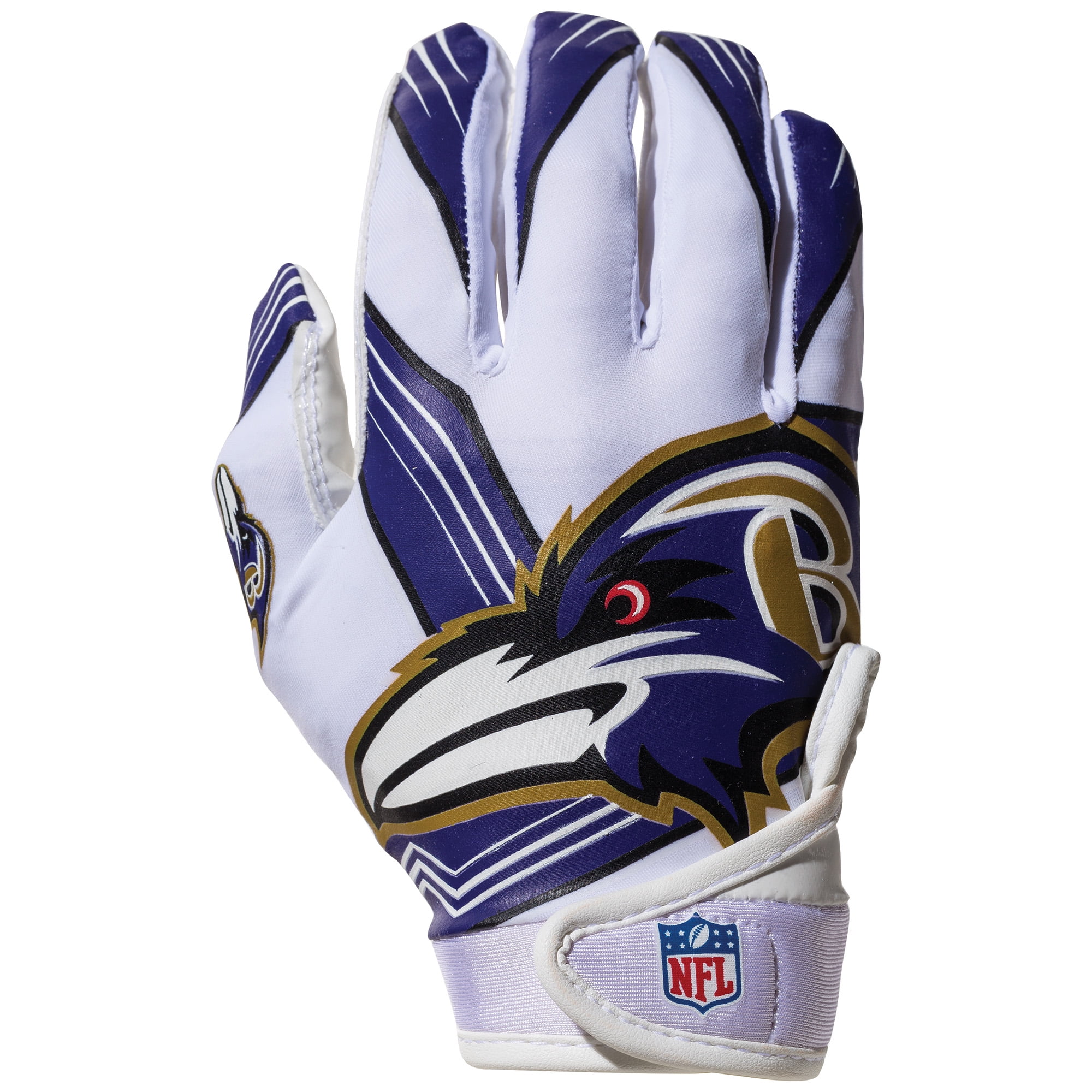 Team Issued Baltimore Ravens Under Armour F1 2xl Football Gloves 