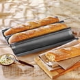 thumbnail image 3 of Pan molde tostadas pastel bandeja cocina antiadherente Pan herramientas para hornear (M negro) Hugtrwg Para estrenar, 3 of 4
