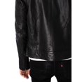 thumbnail image 6 of Superdry Leather Racer Jacket, Black, 6 of 9