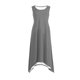 thumbnail image 4 of Pantalones Cortos para Vestidos Bajos Mujeres sin Mangas Cuello Redondo Cordón Ruffle A-Line Mini Vestido Poliéster, Vestido Casual para Citas Y Fiesta, 4 of 8
