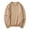 Tops-139Brown, variant on Gamivast Crewneck Sweatshirts for Men Round Neck Long Sleeve Casual Loose Fit Solid Soft Fleece Fabric Comfy Pullover Sweater Fall Winter Spring Tops