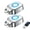 2PCS, variant on Auto Power-Off Fast Charging Adapter, Smart Automatic Power-Off Charger, Fast 140w Auto Disconnect Charging Adapter, Universal Overcharge Protection Adapter for Overnight Charging
