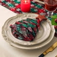 thumbnail image 3 of Tartan Plaid Table Runner for Home Kitchen Dinner Party Holiday Christmas Table Decorations - Scottish Christmas Table Runners, 3 of 11