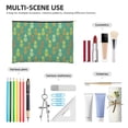 thumbnail image 5 of Fotbe Pineapples1 Reusable Cosmetic Bag Makeup Bag for Women Large Travel Cosmetic Pouch Girls' Make Up Organizer, 5 of 8
