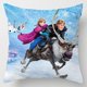 thumbnail image 1 of Funda de cojín de Frozen de Disney, figura de acción de Elsa, Anna, Princesa, de felpa corta, decorativa para el hogar, funda de almohada para sofá, 1 of 4