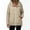 Khaki, variant on Womens Lightweight Jackets Outdoor Hiking Windbreaker Jacket Lightweight Solid Color Casual Hood Raincoat Light Blue Size M