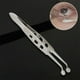 thumbnail image 3 of Pinzas para glándulas de Meibomio Sunnimix herramienta para ojos oftálmicos Acero inoxidable Cabeza redonda grande, 3 of 7