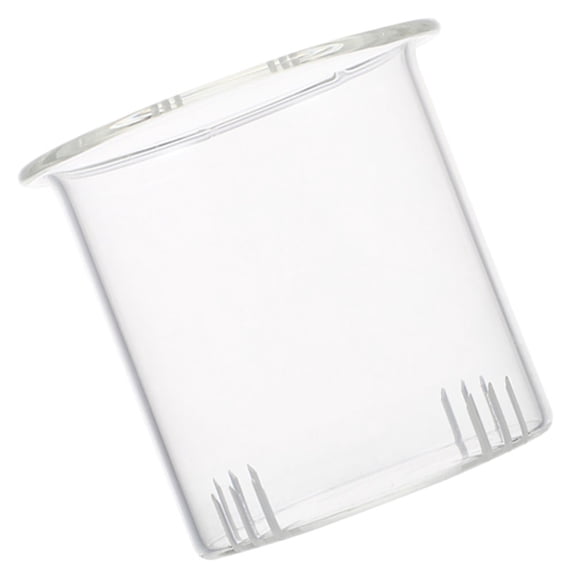 Topbathy Glass Tea Infuser Transparent for Loose Tea and Coffee Home Use